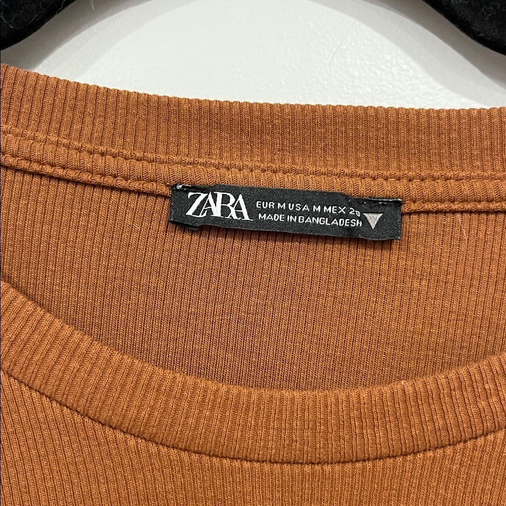 Zara Ribbed Bodycon Dress - Picture 2 of 5